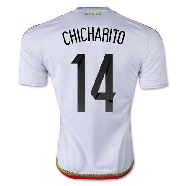 Camisa México Away versão Torcedor (Climacool) 2015 CHICHARITO