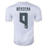 Camisa Real Madrid Home versão torcedor (Climacool) 15/16 BENZEMA 9