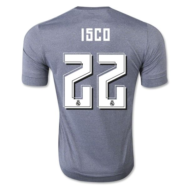 Camisa Real Madrid Away versão torcedor (Climacool) 15/16 ISCO 22