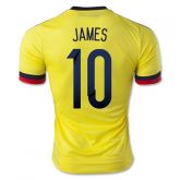 Camisa Colômbia Home versão Torcedor (Climacool) 2015 JAMES