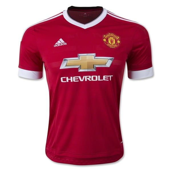 Camisa Manchester United Home versão torcedor (Climacool) 15/16