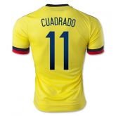 Camisa Colômbia Home versão Torcedor (Climacool) 2015 CUADRADO