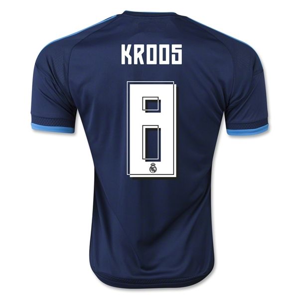 Camisa Real Madrid Third versão torcedor (Climacool) 15/16 KROOS 8