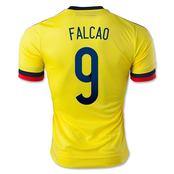 Camisa Colômbia Home versão Torcedor (Climacool) 2015 FALCÃO